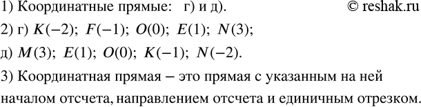 Изображение 34. 1) Рассмотрите рисунок 20. Какие прямые, изображенные на этом рисунке, можно назвать координатными прямыми? Постарайтесь обосновать свои ответы.2) Запишите...